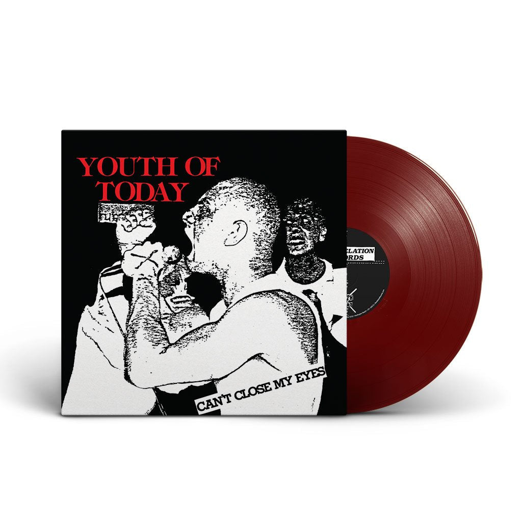YOUTH OF TODAY 'CAN'T CLOSE MY EYES' LP - MAROON