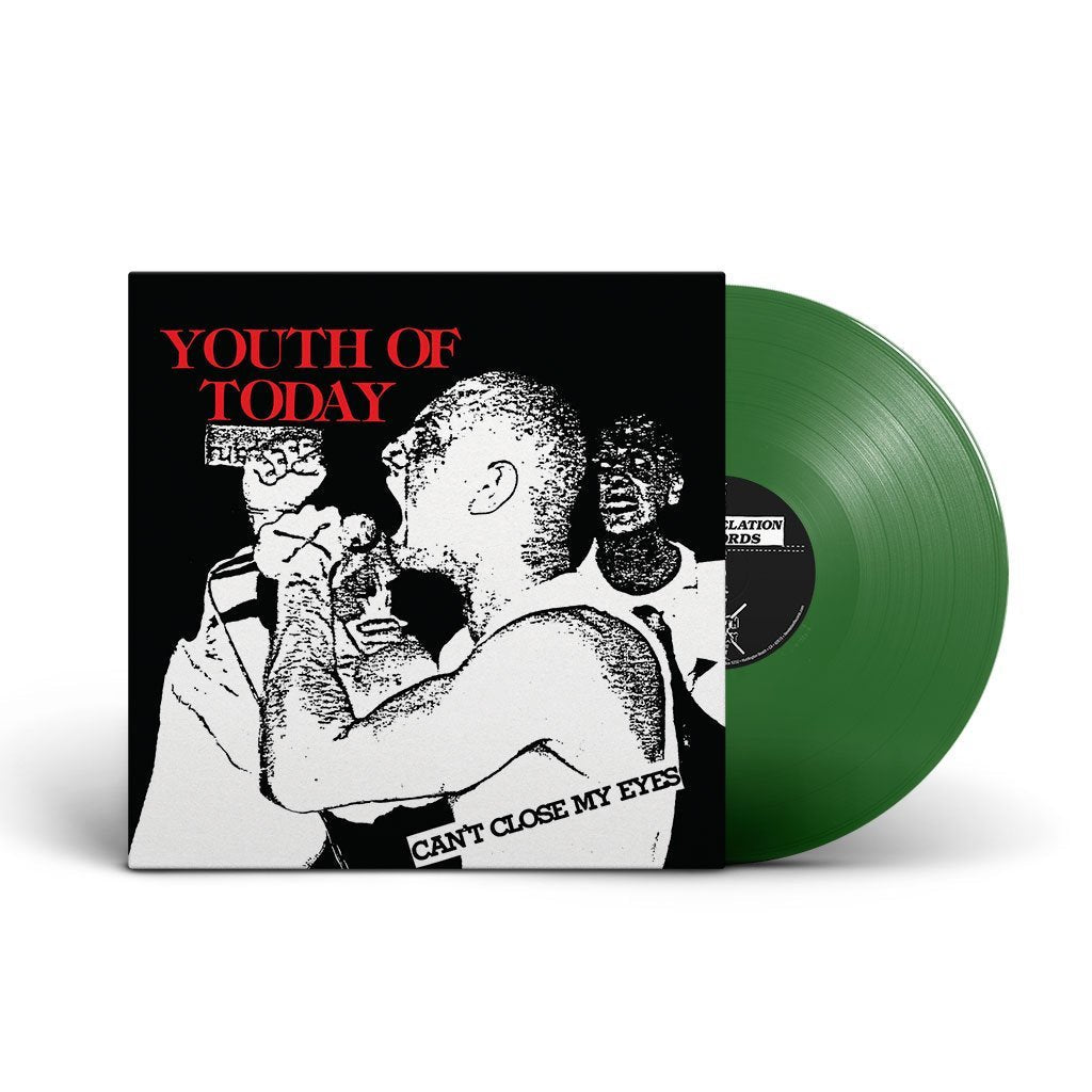 YOUTH OF TODAY 'CAN'T CLOSE MY EYES' LP - GREEN