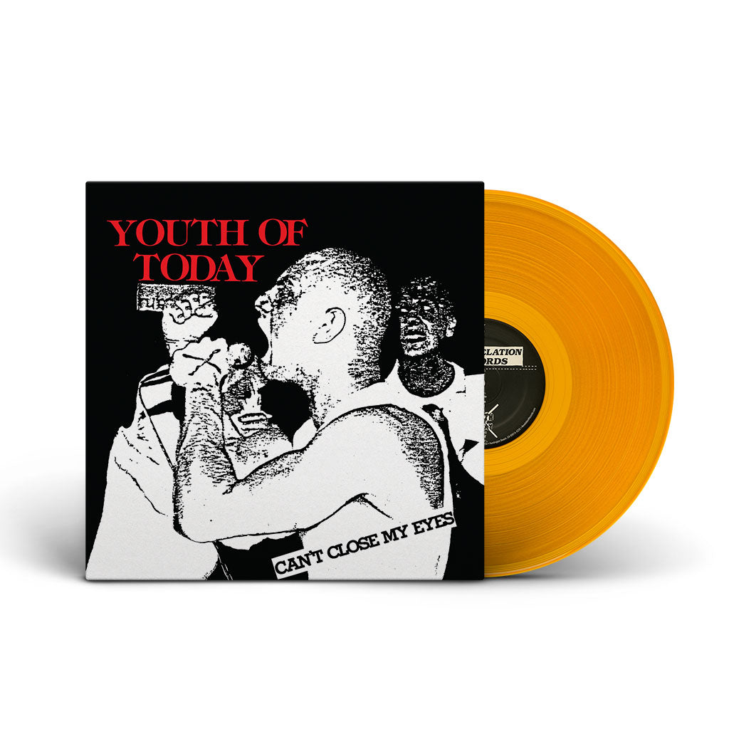YOUTH OF TODAY 'CAN'T CLOSE MY EYES' LP - ORANGE