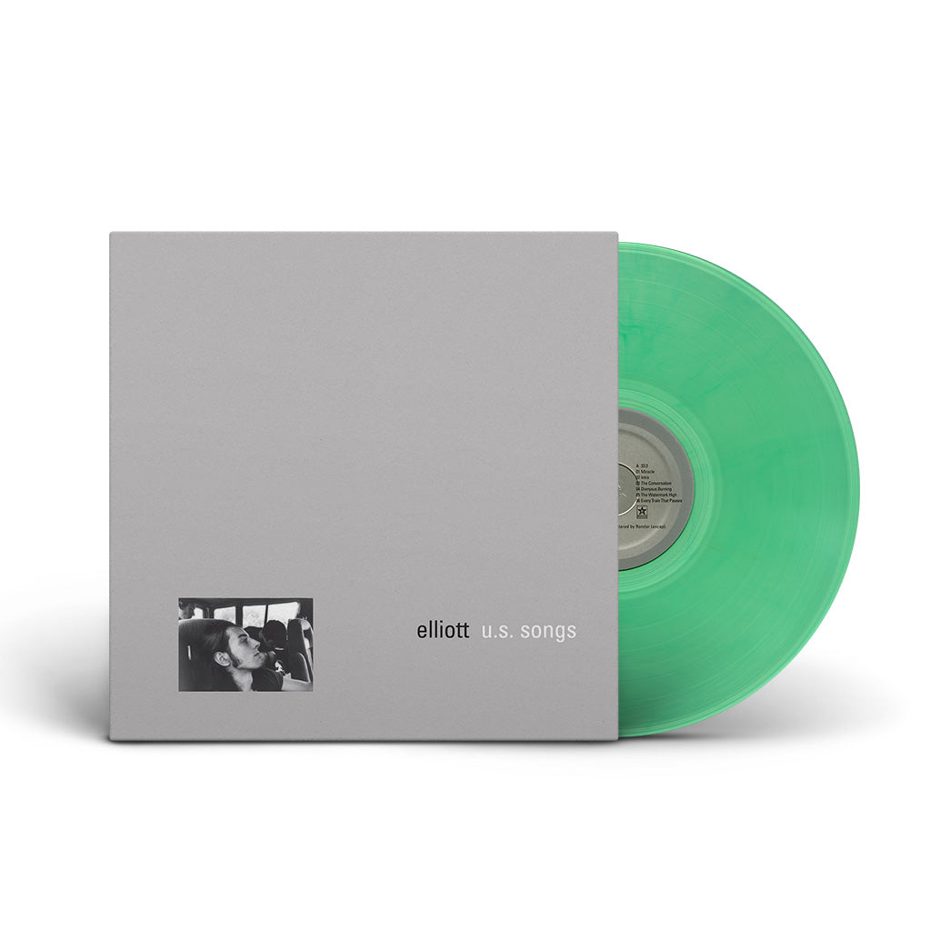 ELLIOTT 'U.S. SONGS' LP - COKE BOTTLE CLEAR