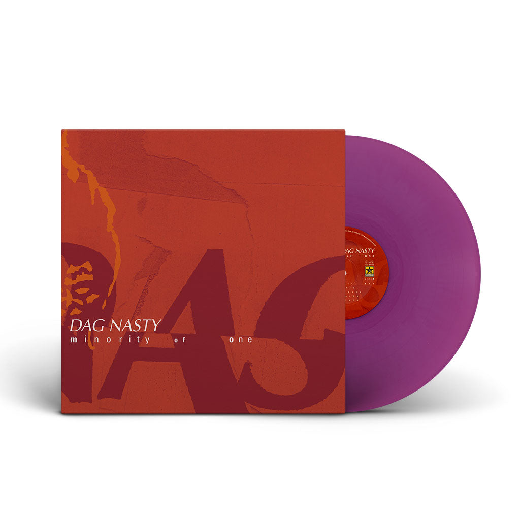 DAG NASTY 'MINORITY OF ONE' LP - VIOLET