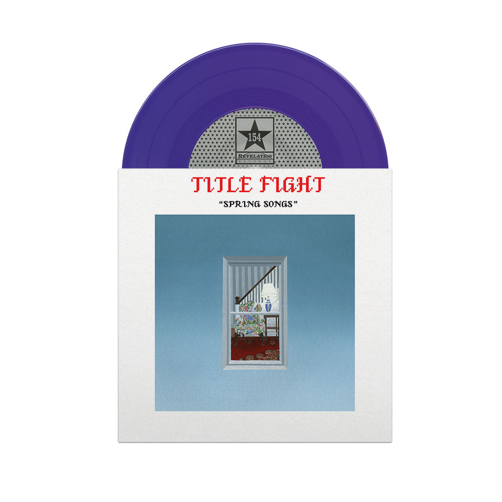 TITLE FIGHT 'SPRING SONGS' 7" EP - PURPLE