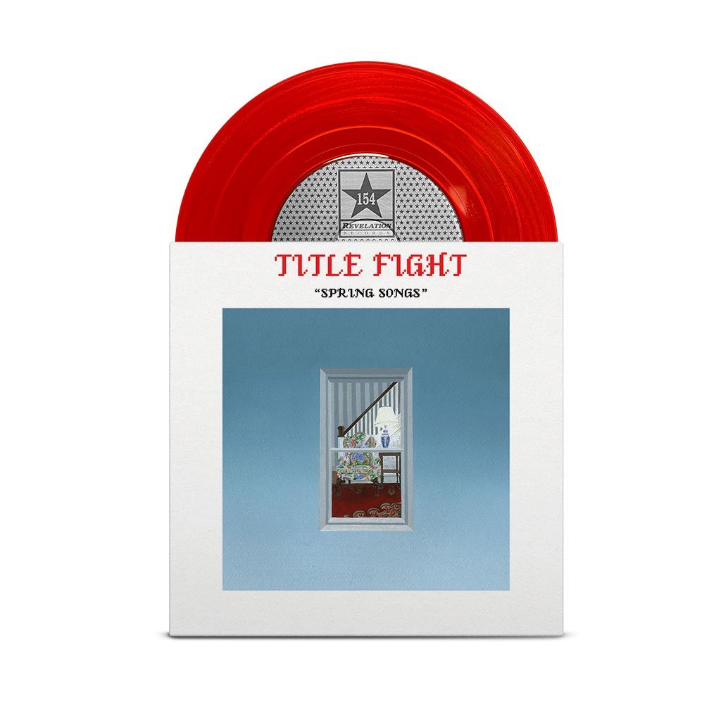 TITLE FIGHT 'SPRING SONGS' 7" EP - RED