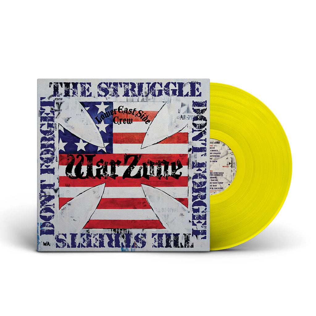 WARZONE ‘DON'T FORGET THE STRUGGLE DON'T FORGET THE STREETS' LP - YELLOW