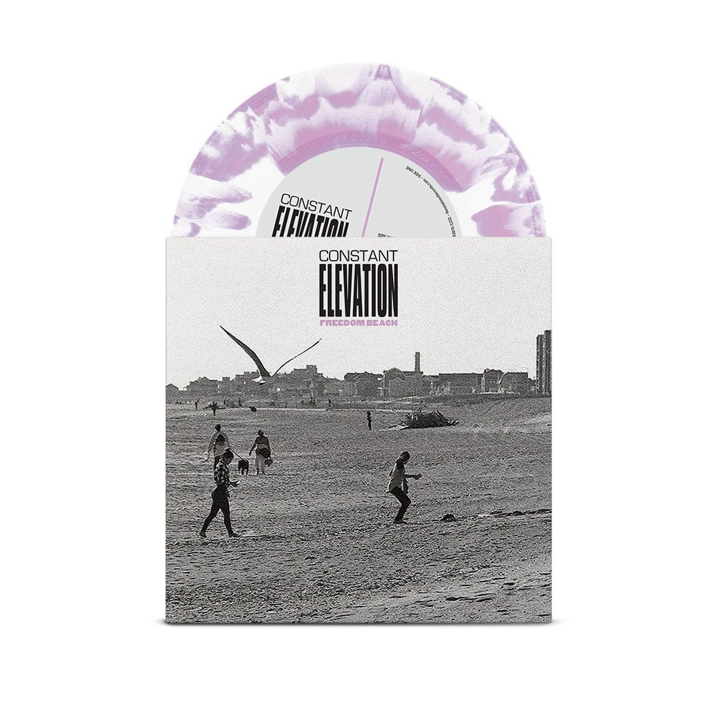 CONSTANT ELEVATION 'FREEDOM BEACH' 7" EP - LILAC/WHITE