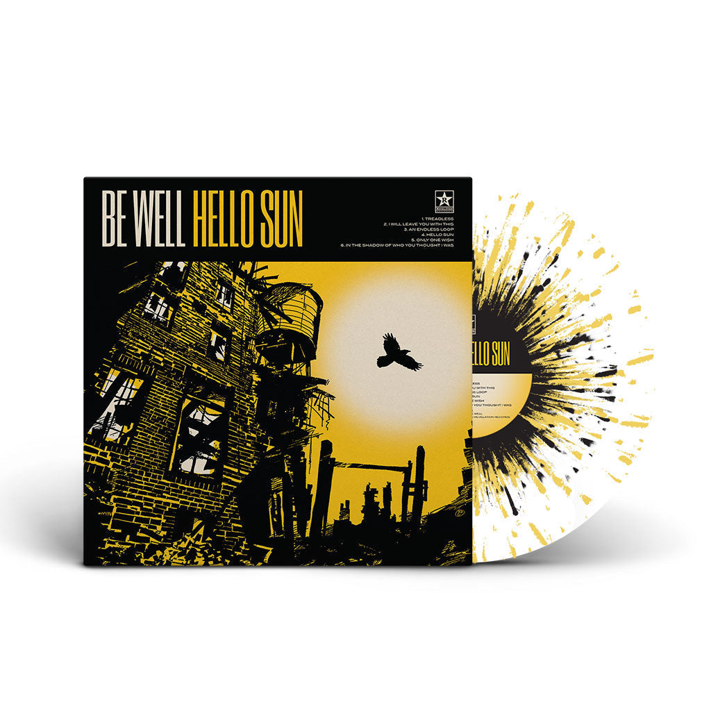 BE WELL 'HELLO SUN' 12" EP - WHITE/BLACK/YELLOW