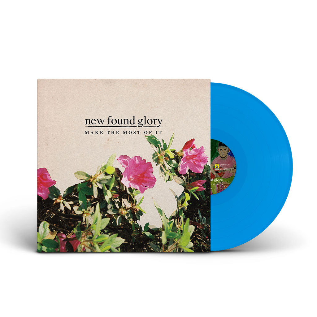 NEW FOUND GLORY ‘MAKE THE MOST OF IT’ LP - TURQUOISE