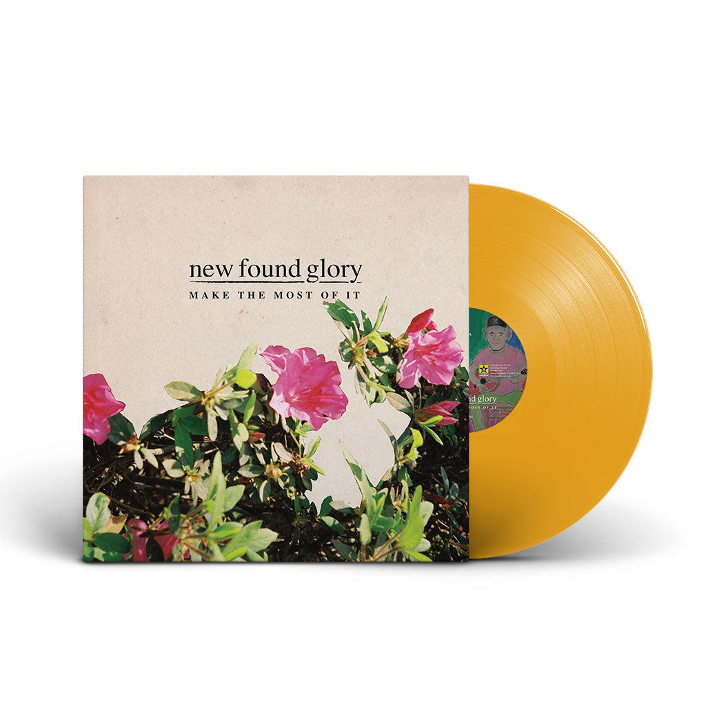 NEW FOUND GLORY ‘MAKE THE MOST OF IT’ LP - ORANGE
