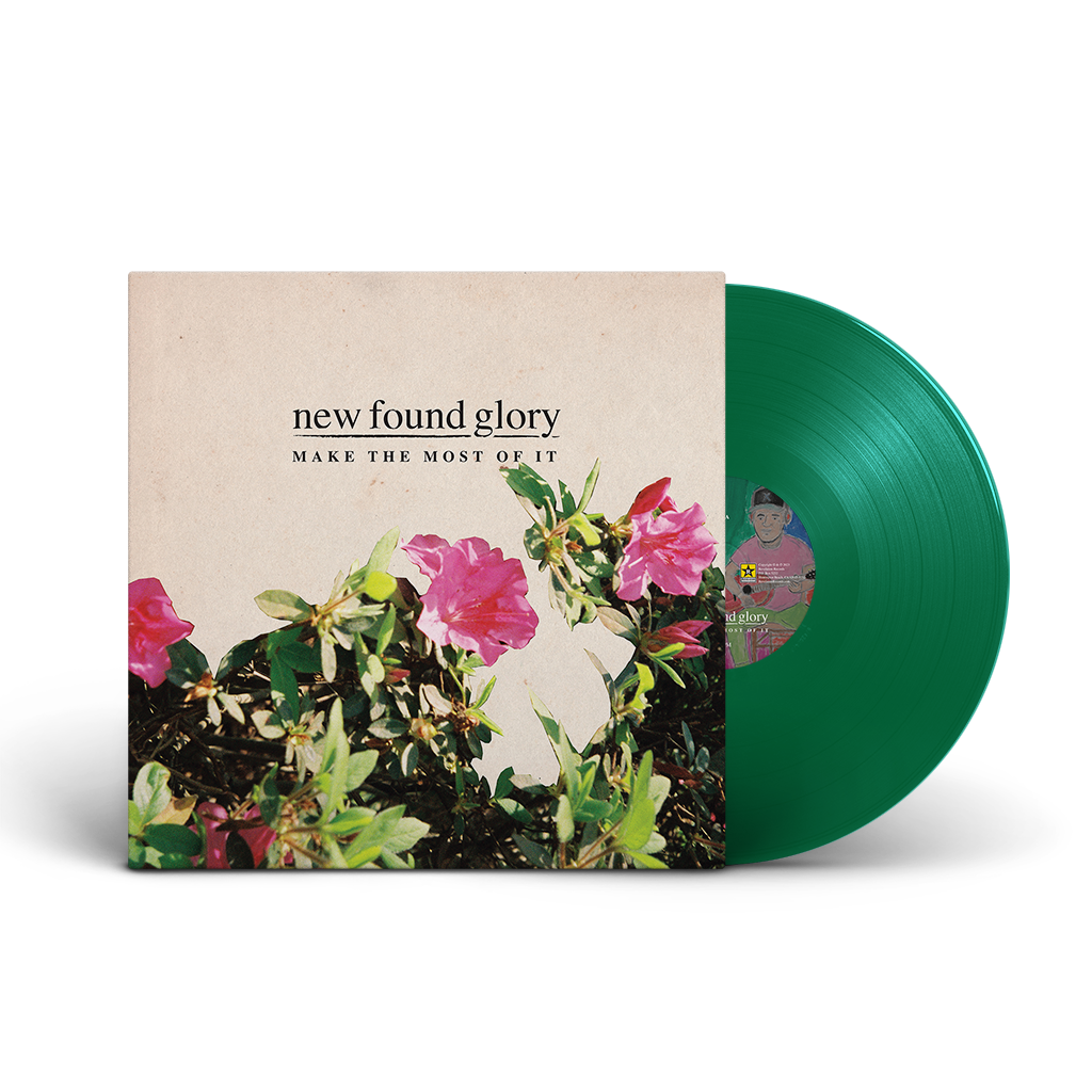 NEW FOUND GLORY ‘MAKE THE MOST OF IT’ LP - EXCLUSIVE - LTD. 300 - GREEN