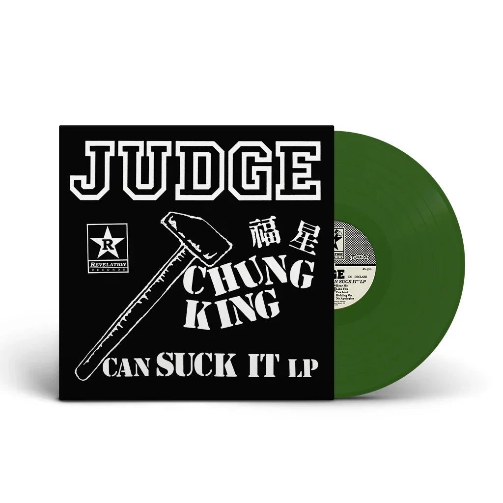 JUDGE 'CHUNK KING CAN SUCK IT' LP - OLIVE GREEN