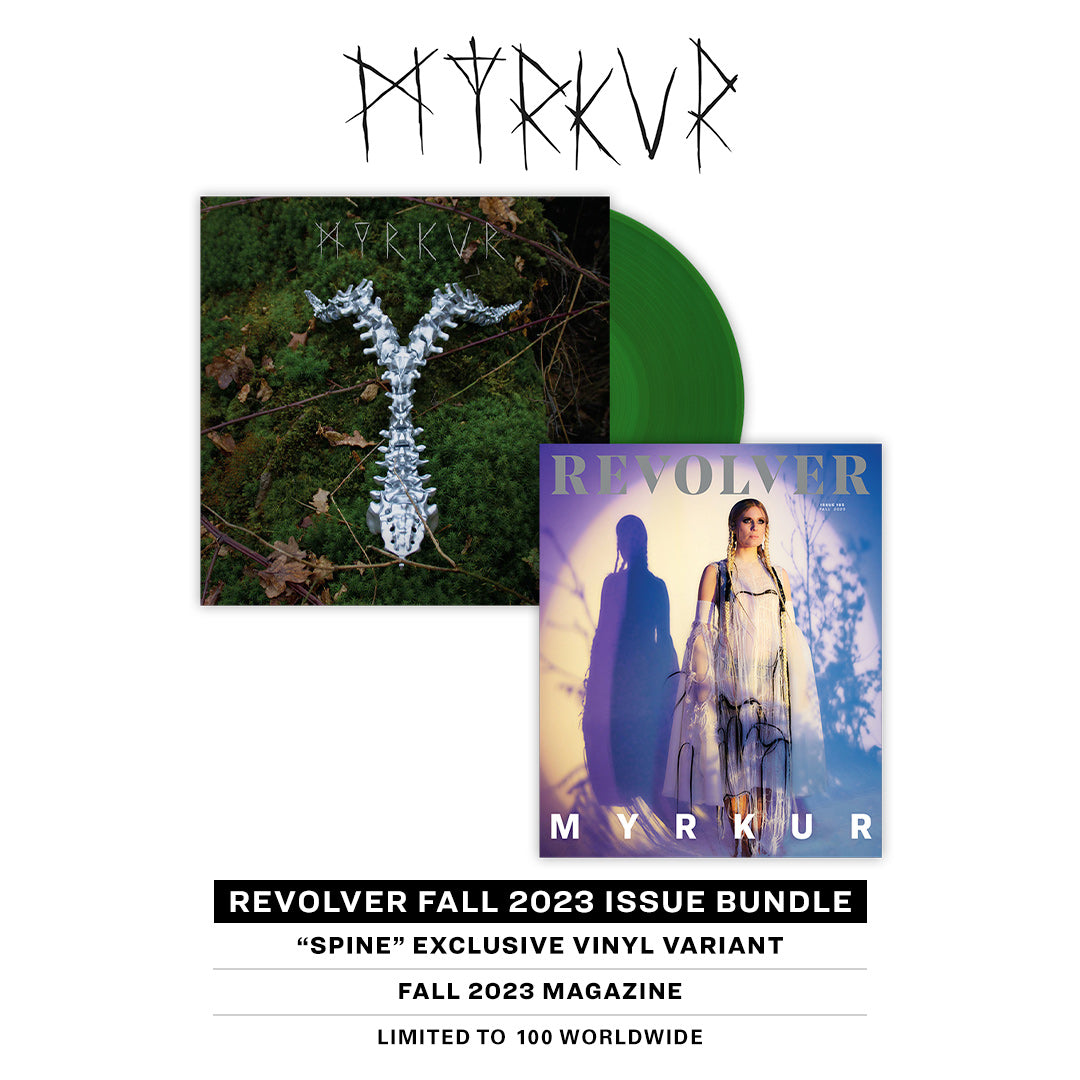 MYRKUR x REVOLVER BUNDLE – 2023 FALL ISSUE W/ 'SPINE' LP - LTD. 300 - EVERGREEN
