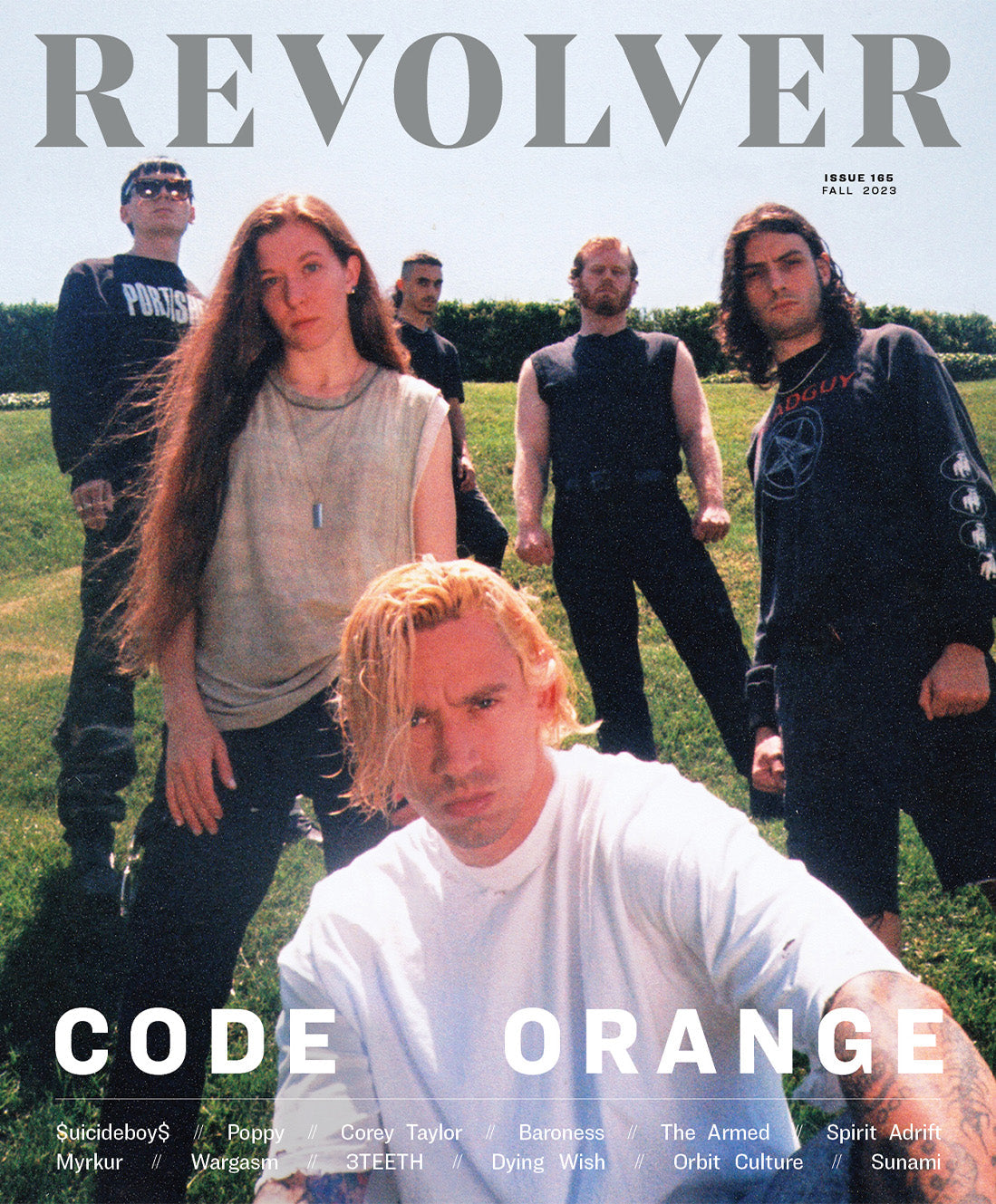 CODE ORANGE x REVOLVER BUNDLE – 2023 FALL ISSUE W/ 'THE ABOVE' LP - EXCLUSIVE - LTD. 350 -  TRANSPARENT OCHRE