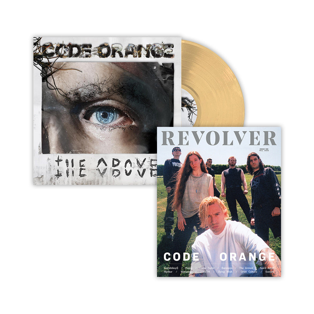 CODE ORANGE x REVOLVER BUNDLE – 2023 FALL ISSUE W/ 'THE ABOVE' LP - EXCLUSIVE - LTD. 350 -  TRANSPARENT OCHRE