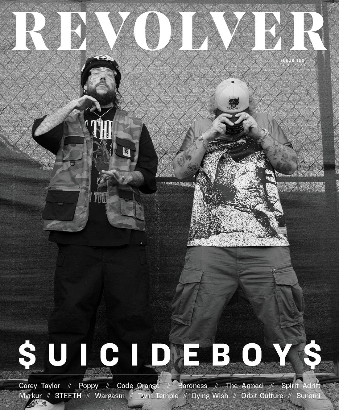 $UICIDEBOY$ x REVOLVER BUNDLE – 2023 FALL ISSUE W/ 'LONG TERM EFFECTS OF SUFFERING' LP & 'SING ME A LULLABY, MY SWEET TEMPTATION' LP - EXCLUSIVE - LTD. 500
