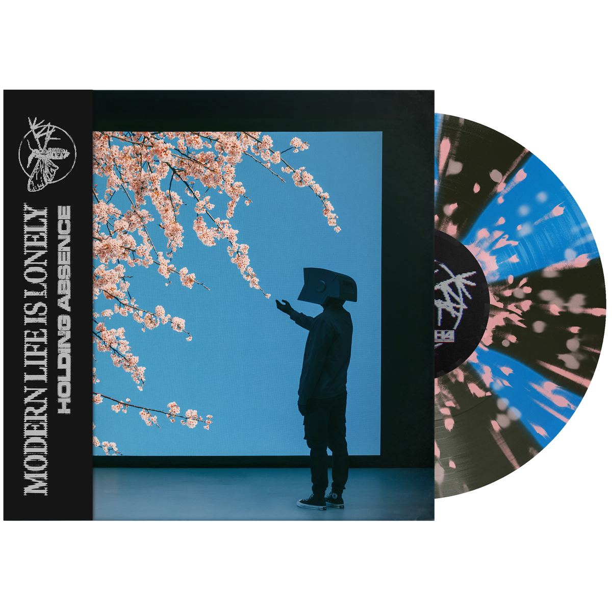 HOLDING ABSENCE 'MODERN LIFE IS LONELY' LP (Exclusive – Limited to 200, Blue & Black Ice Cornetto w/ Bubblegum Splatter Vinyl)