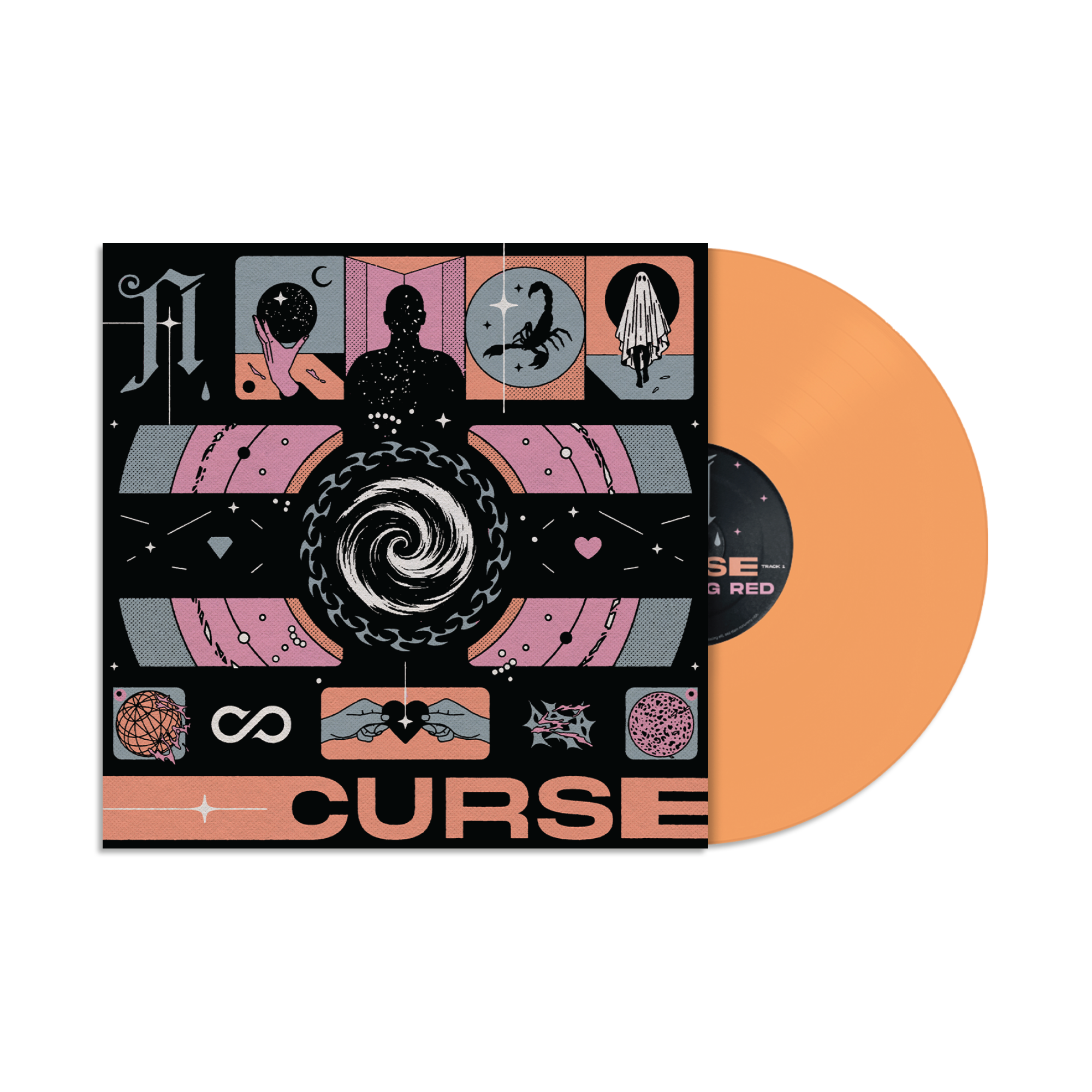 ARCHITECTS X REVOLVER BUNDLE - REVOLVER SPRING 2024 ISSUE W/ 'CURSE' 12" - LTD. 500 - ETCHED COLOR