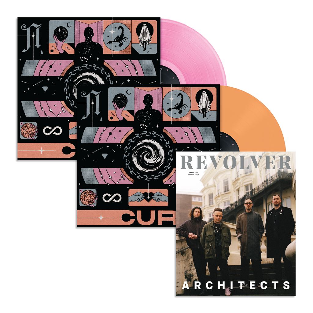ARCHITECTS X REVOLVER BUNDLE - REVOLVER SPRING 2024 ISSUE W/ 'CURSE' 12" - LTD. 500 - ETCHED COLOR