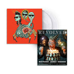 MAYNARD JAMES KEENAN X REVOLVER BUNDLE W/ SPRING 2024 ISSUE & PUSCIFER 'GLOBAL PROBING, LIVE FROM PRESCOTT' 2LP - LTD. 500 - CLEAR/WHITE SMOKE