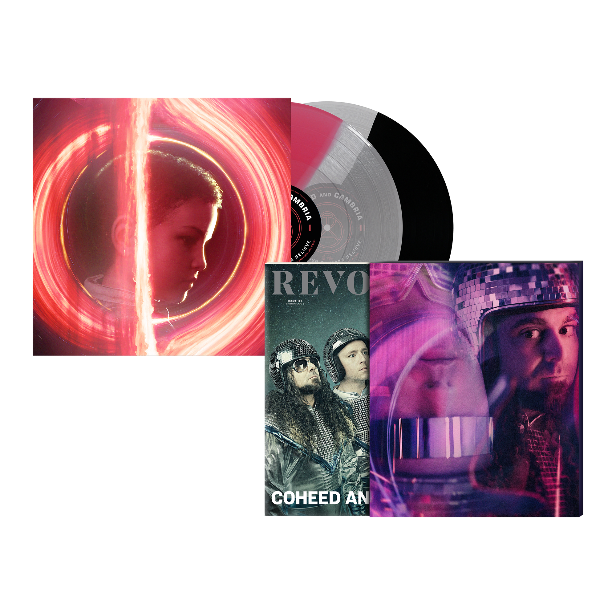 COHEED AND CAMBRIA ‘THE FATHER OF MAKE BELIEVE’ 2LP + REVOLVER SPRING 2025 ISSUE IN NUMBERED SLIPCASE