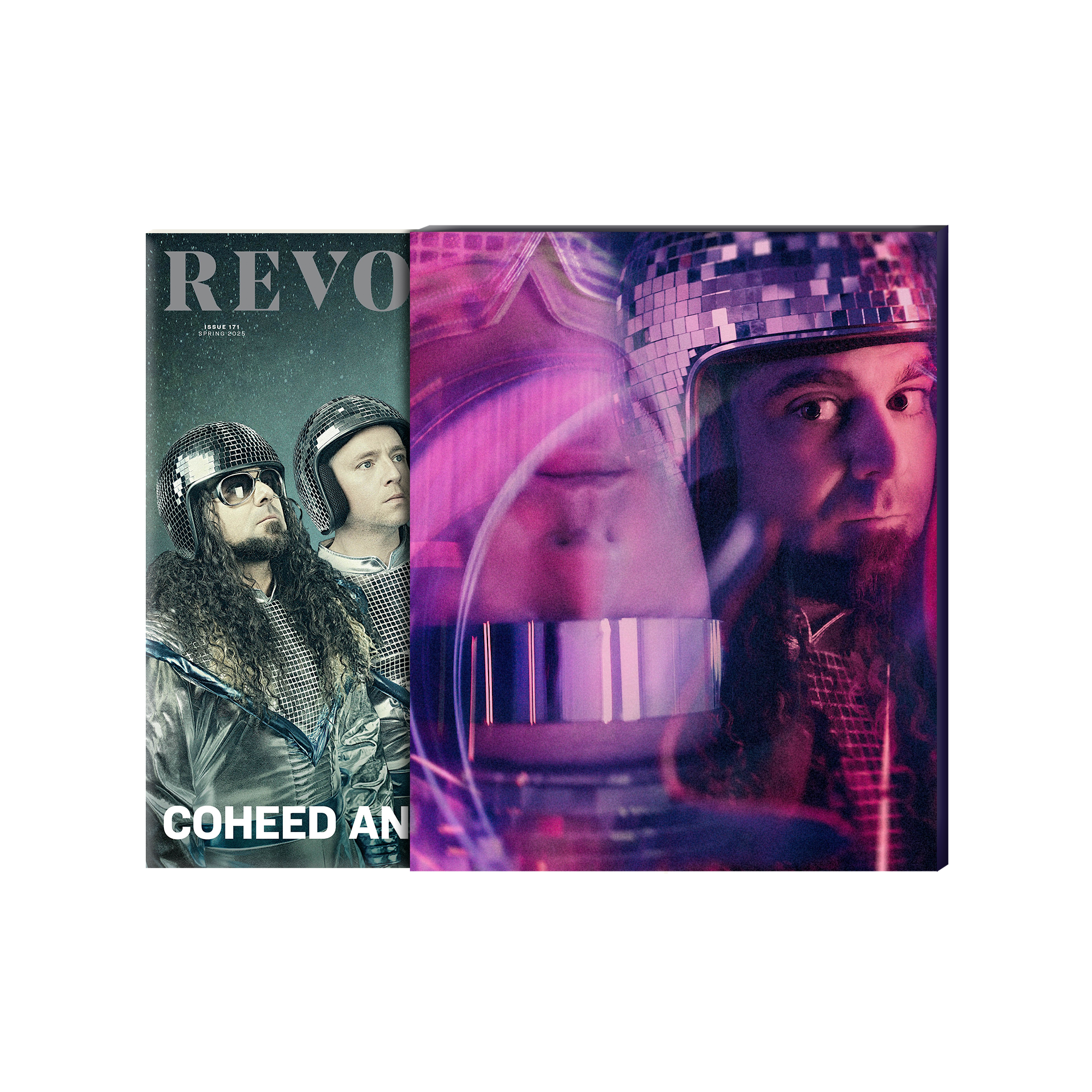 COHEED AND CAMBRIA ‘THE FATHER OF MAKE BELIEVE’ 2LP + REVOLVER SPRING 2025 ISSUE IN NUMBERED SLIPCASE