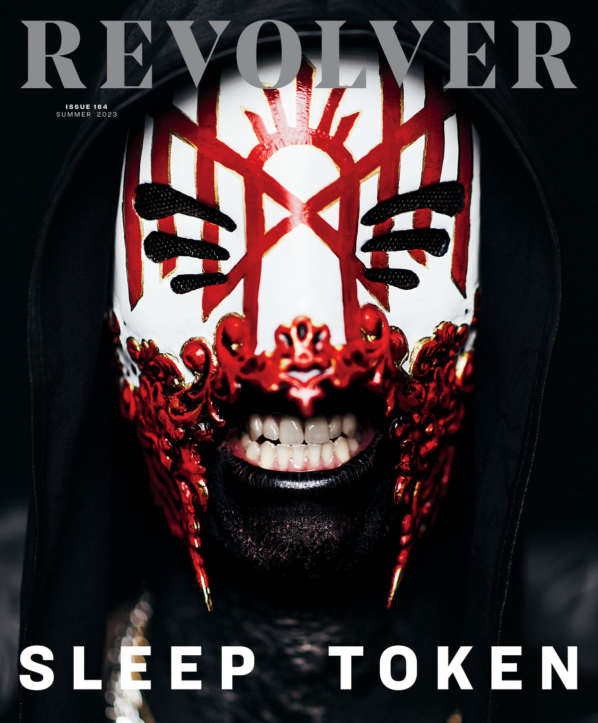 SLEEP TOKEN x REVOLVER BUNDLE – 2023 SUMMER ALT COVER ISSUE IN NUMBERED SLIPCASE W/ 'TAKE ME BACK TO EDEN' LP - EXCLUSIVE - LTD. 500 - ULTRA CLEAR/BLACK/YOLK