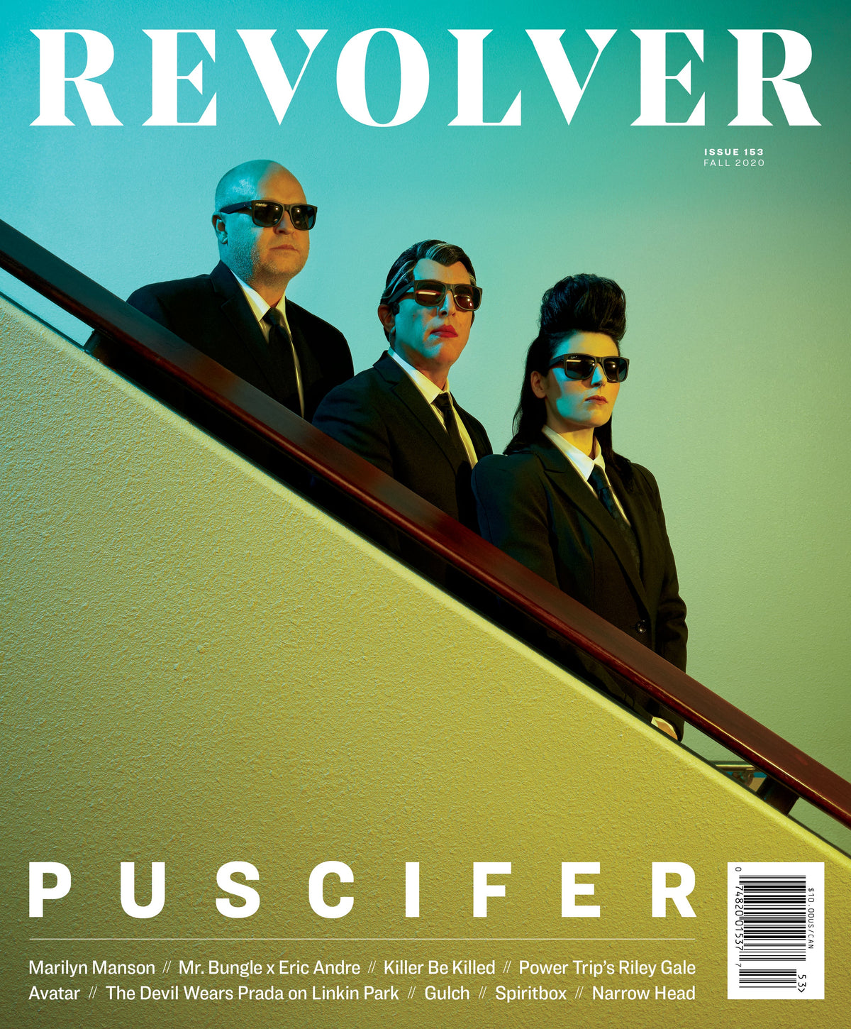 REVOLVER FALL 2020 ISSUE SPECIAL COLLECTOR'S EDITION SLIPCASE FEATURING PUSCIFER - EXCLUSIVE - LTD. 500