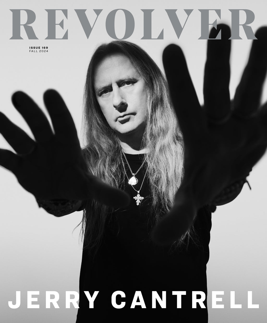 JERRY CANTRELL X REVOLVER BUNDLE - REVOLVER FALL 2024 ISSUE IN NUMBERED SLIPCASE W/ SIGNED 8"X10" &'I WANT BLOOD' 2LP - EXCLUSIVE - LTD. 500 - CLEAR/RED/WHITE/SPLATTER