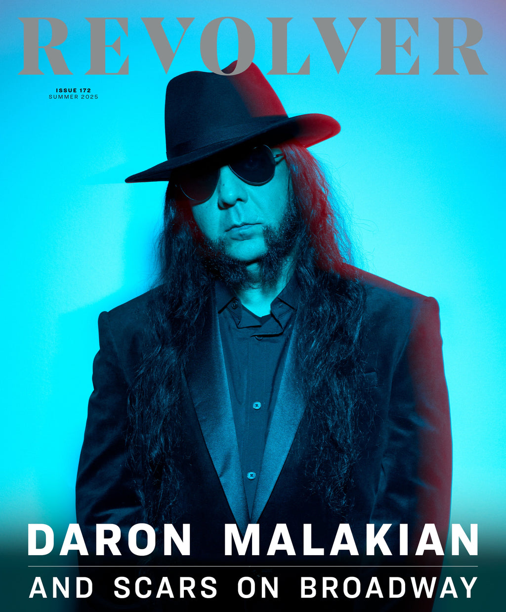 DARON MALAKIAN AND SCARS ON BROADWAY ‘ADDICTED TO THE VIOLENCE’ LP - EXCLUSIVE - LTD. 300 - METALLIC GOLD + REVOLVER SUMMER 2025 ISSUE