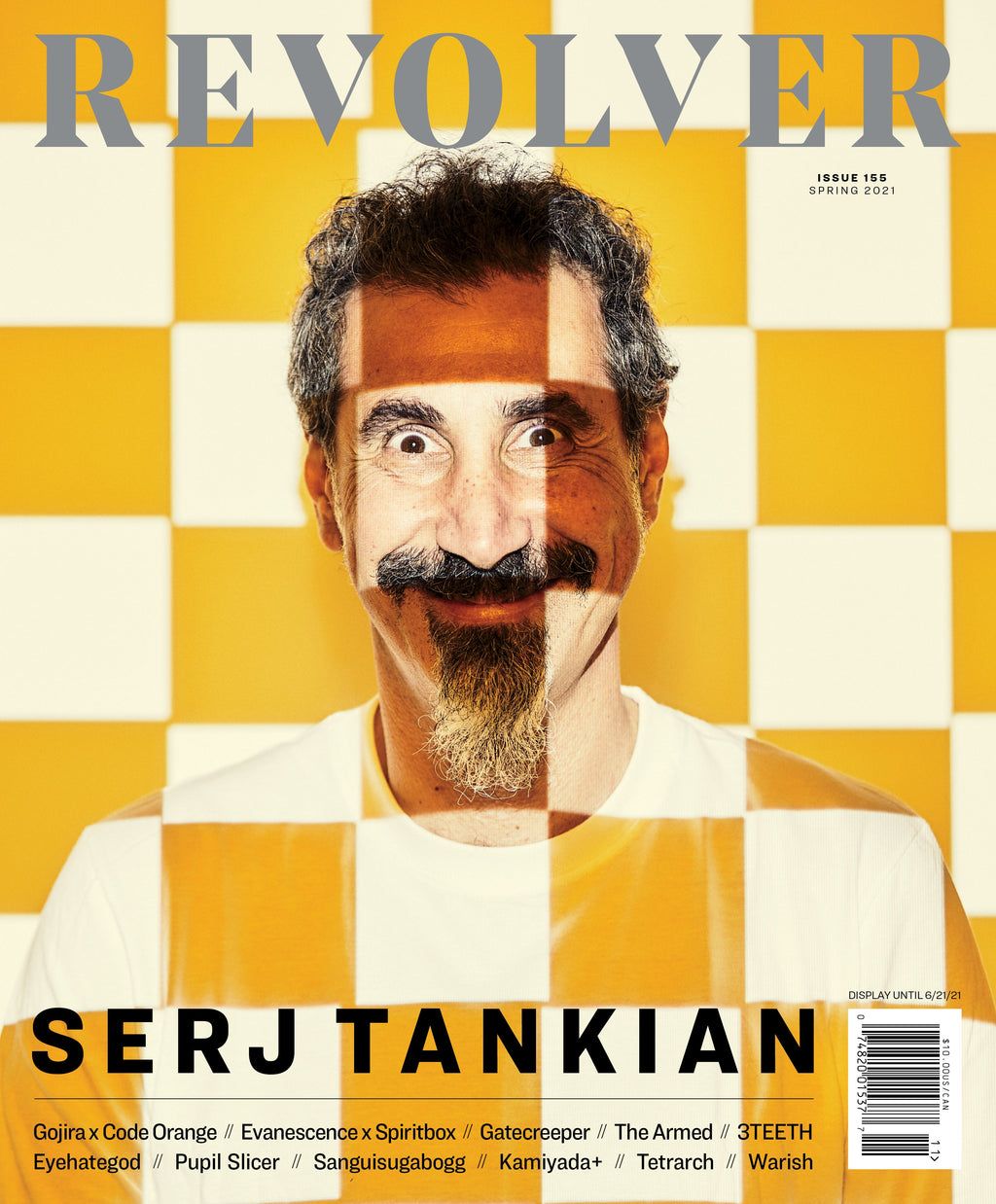 REVOLVER x SERJ TANKIAN SPRING 2021 ISSUE SLIPCASE & 'ELASTICITY' EP BUNDLE - EXCLUSIVE - LTD. 250