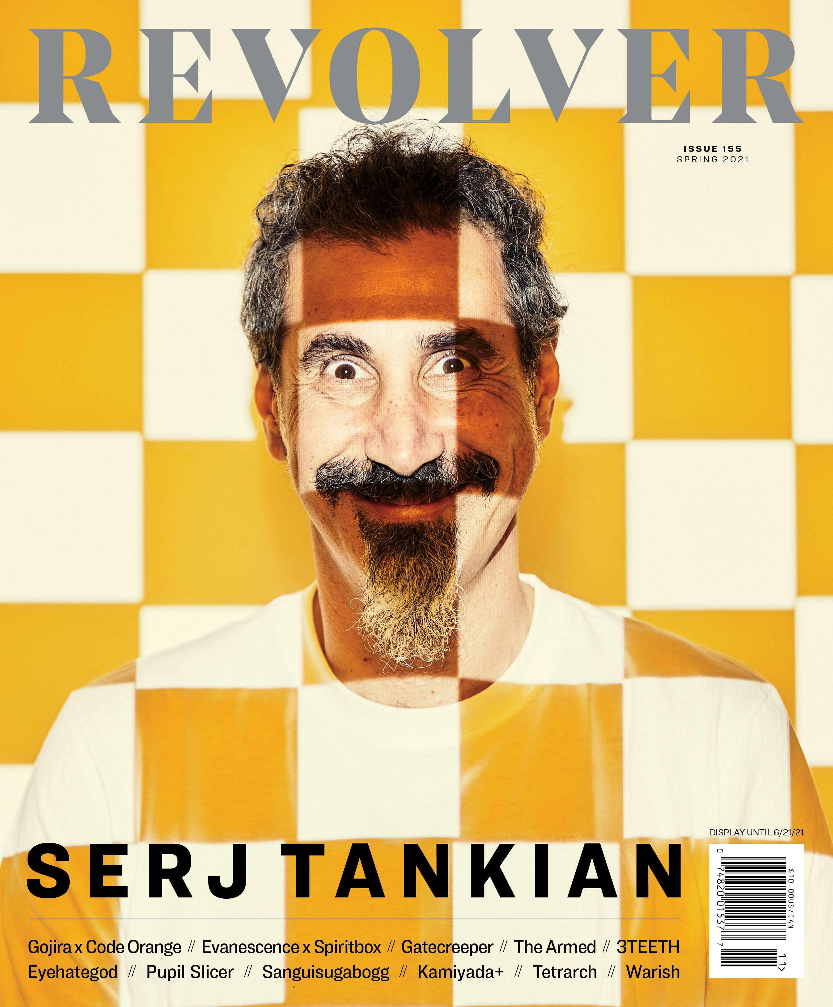 REVOLVER x SERJ TANKIAN SPRING 2021 ISSUE SLIPCASE & 'ELASTICITY' EP BUNDLE - EXCLUSIVE - LTD. 250