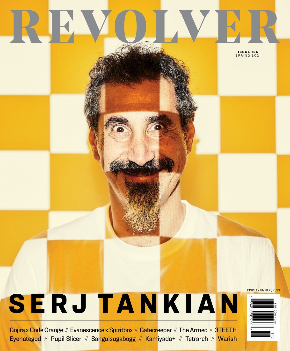 REVOLVER x SERJ TANKIAN SPRING 2021 ISSUE SLIPCASE & 'ELASTICITY' EP BUNDLE - EXCLUSIVE - LTD. 250