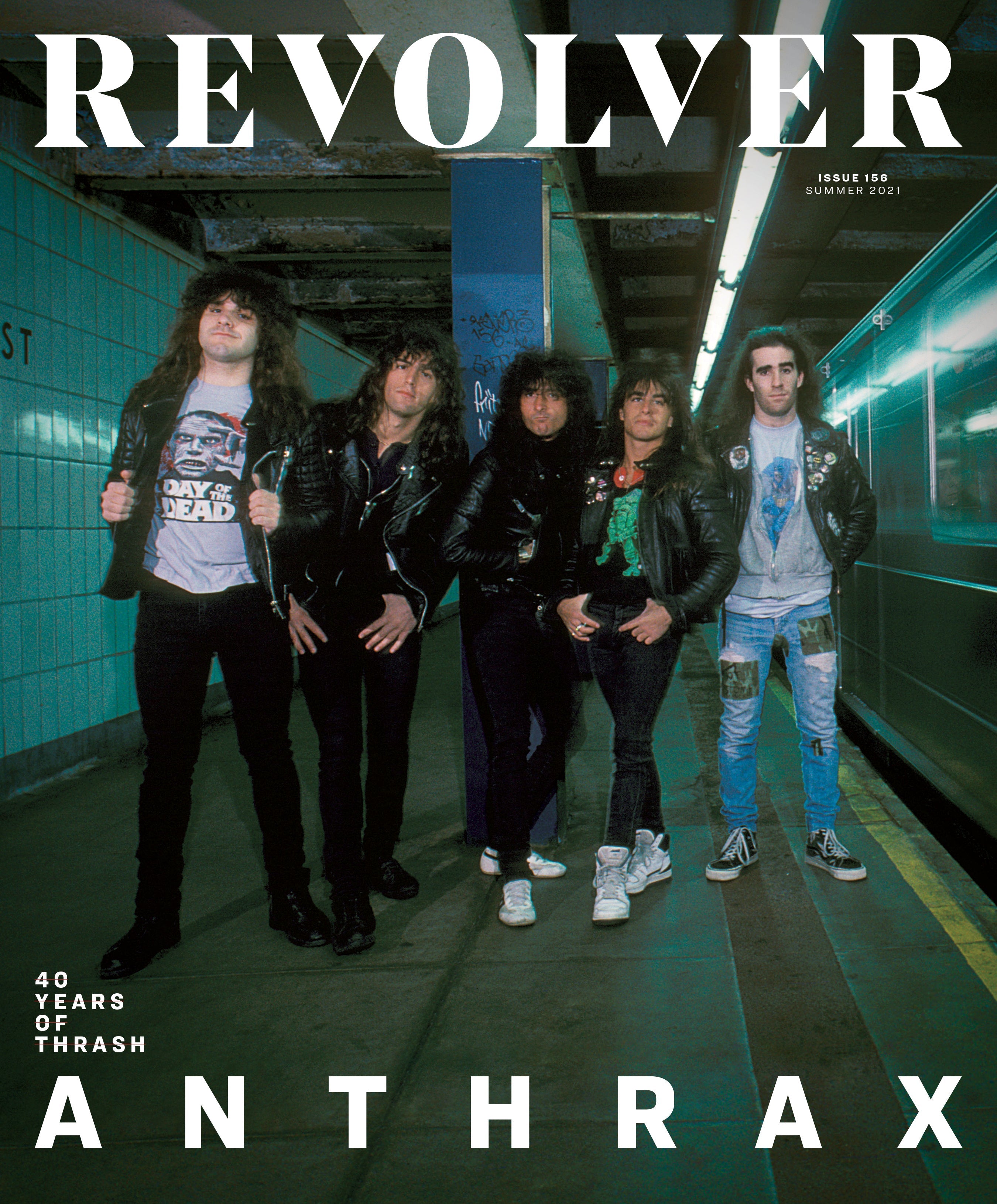 REVOLVER SUMMER 2021 ISSUE DOUBLE SLIPCASE FEATURING ANTHRAX