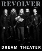 DREAM THEATER X REVOLVER BUNDLE ' WINTER 2024 ISSUE & T-SHIRT - EXCLUSIVE - LTD.