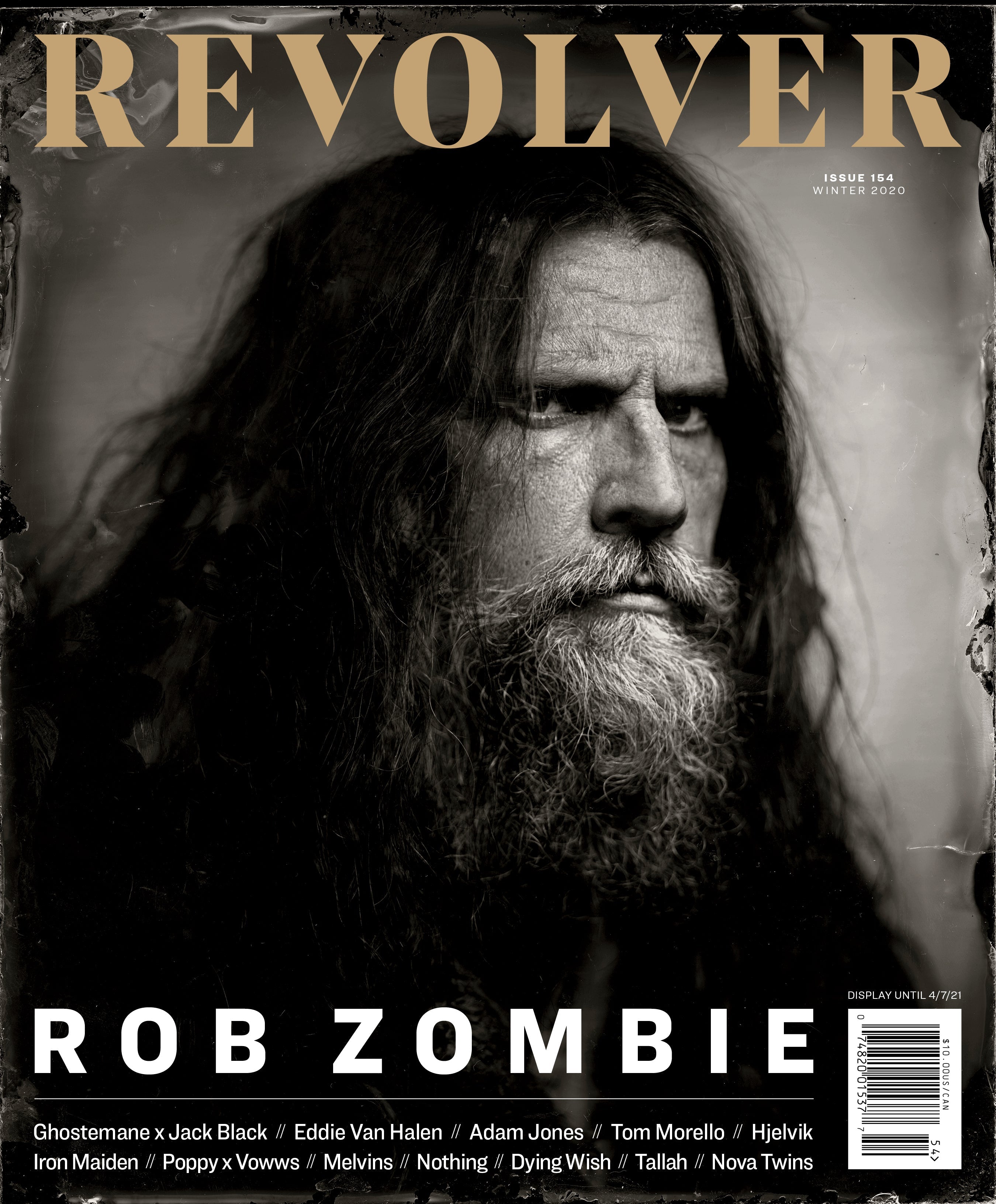 REVOLVER x ROB ZOMBIE WINTER 2020 ISSUE SLIPCASE & 7" BUNDLE - - EXCLUSIVE - LTD. 333
