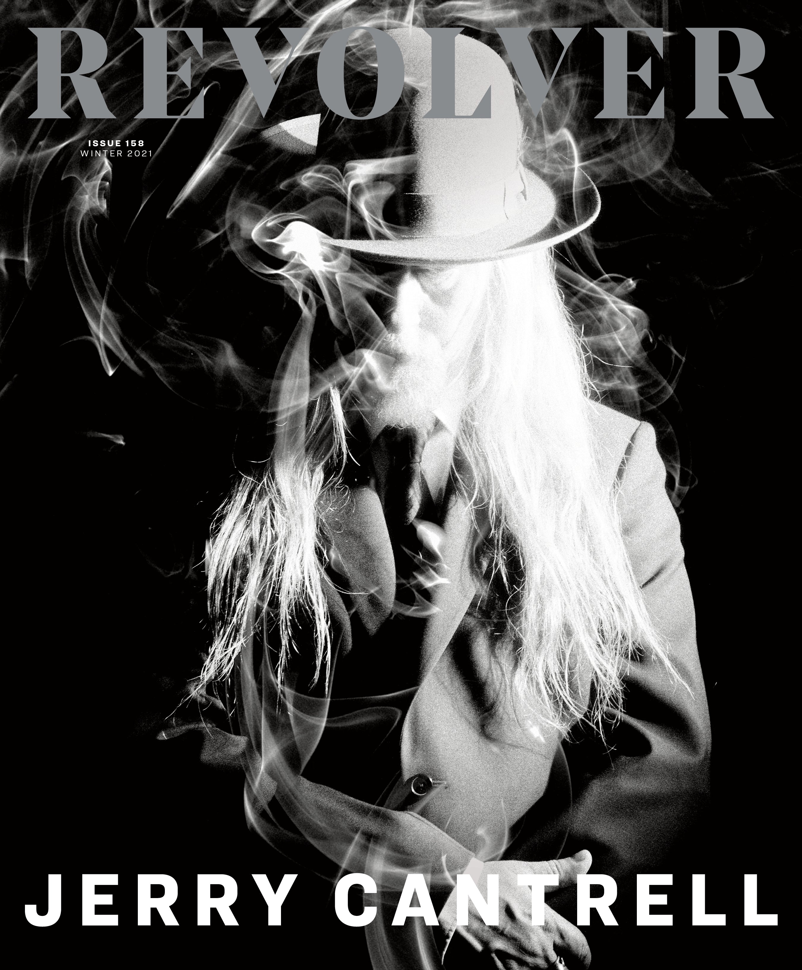 REVOLVER x JERRY CANTRELL BUDLE - WINTER 2021 ISSUE + 'BRIGHTEN' LP + LTD. SLIPCASE + GLOW IN THE DARK T-SHIRT - LTD. 250