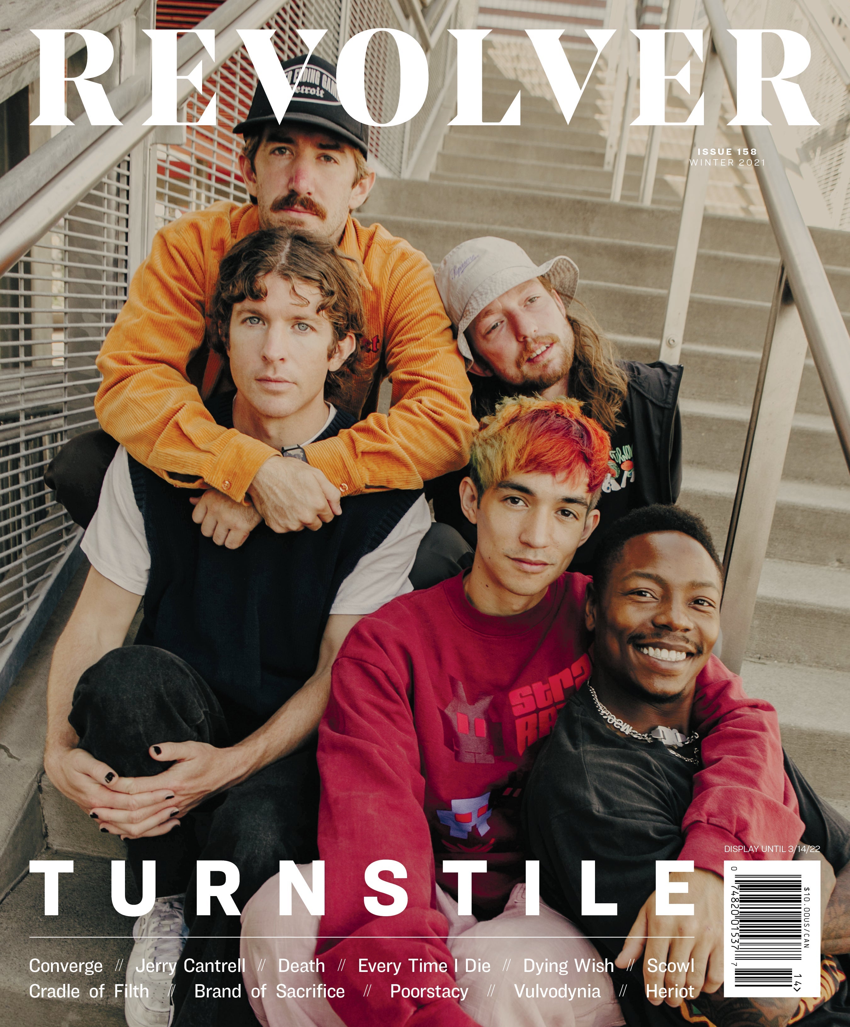 REVOLVER WINTER 2021 ISSUE FEATURING TURNSTILE