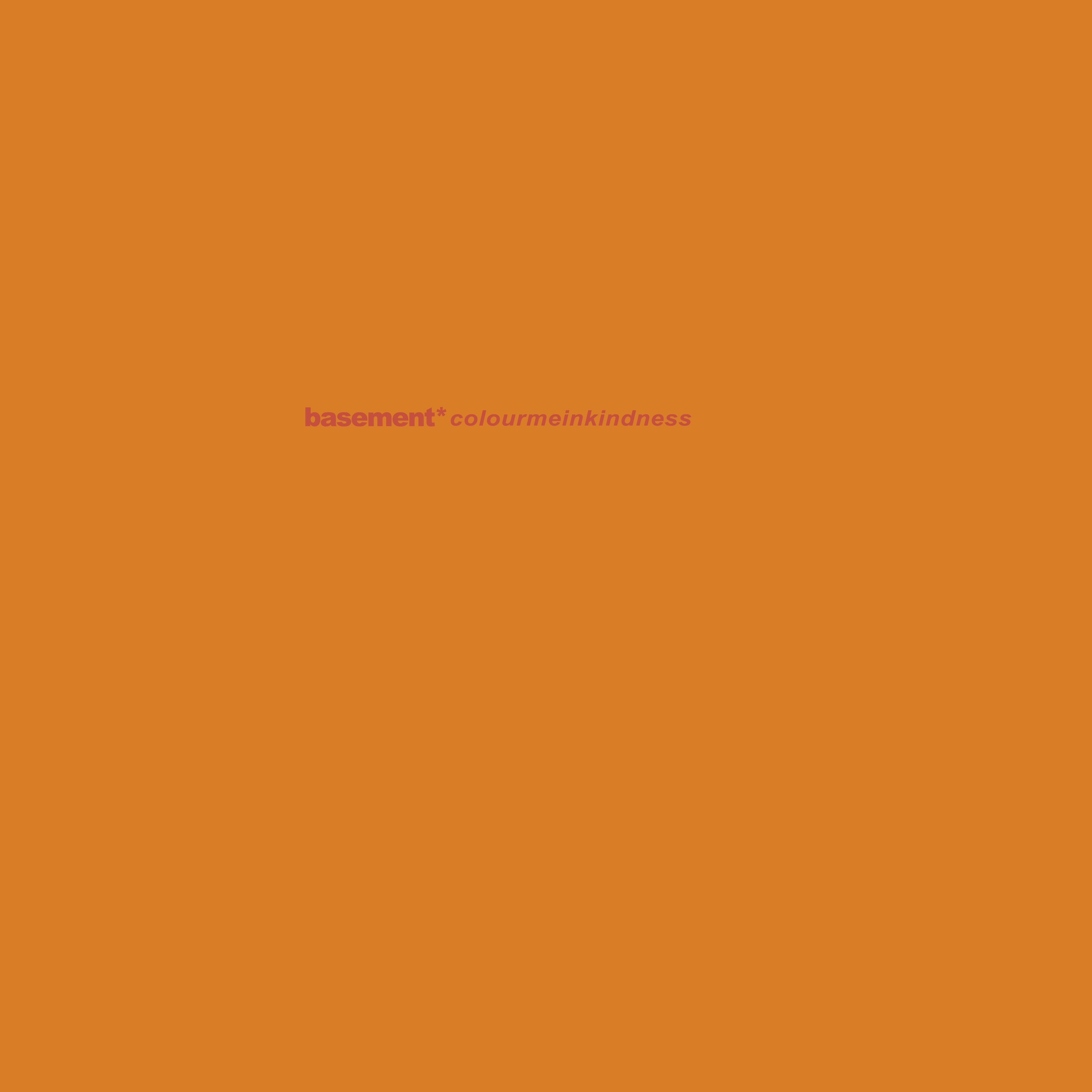 BASEMENT ‘COLOURMEINKINDNESS’ DELUXE ANNIVERSARY 2LP - COKE BOTTLE CLEAR
