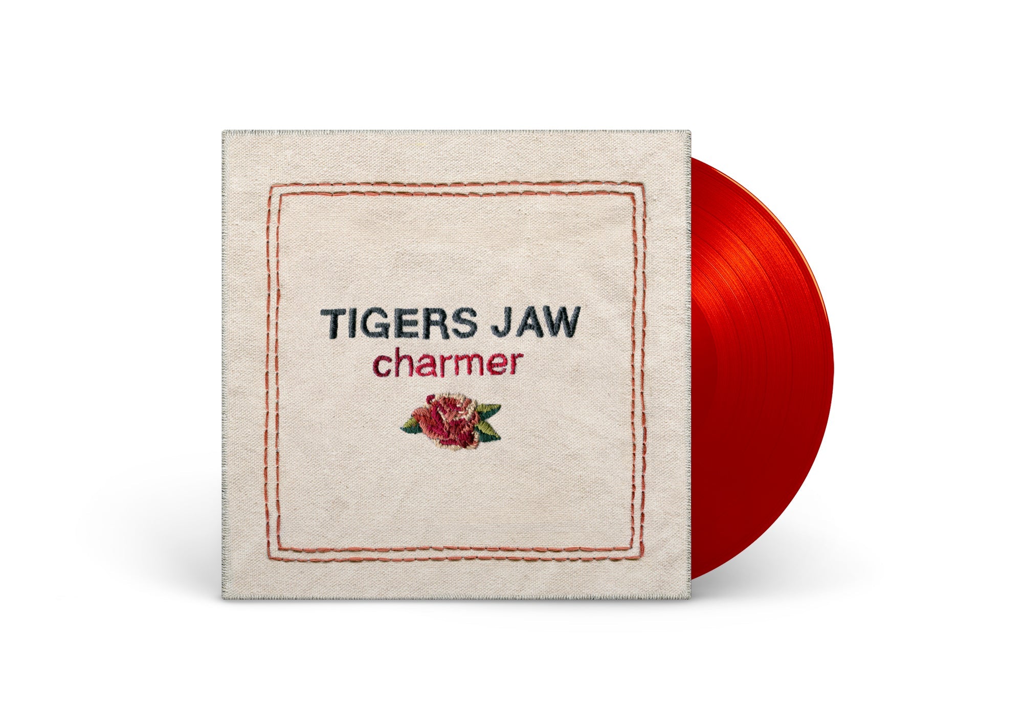 TIGERS JAW ‘CHARMER’ LP - LTD. 300 - APPLE RED