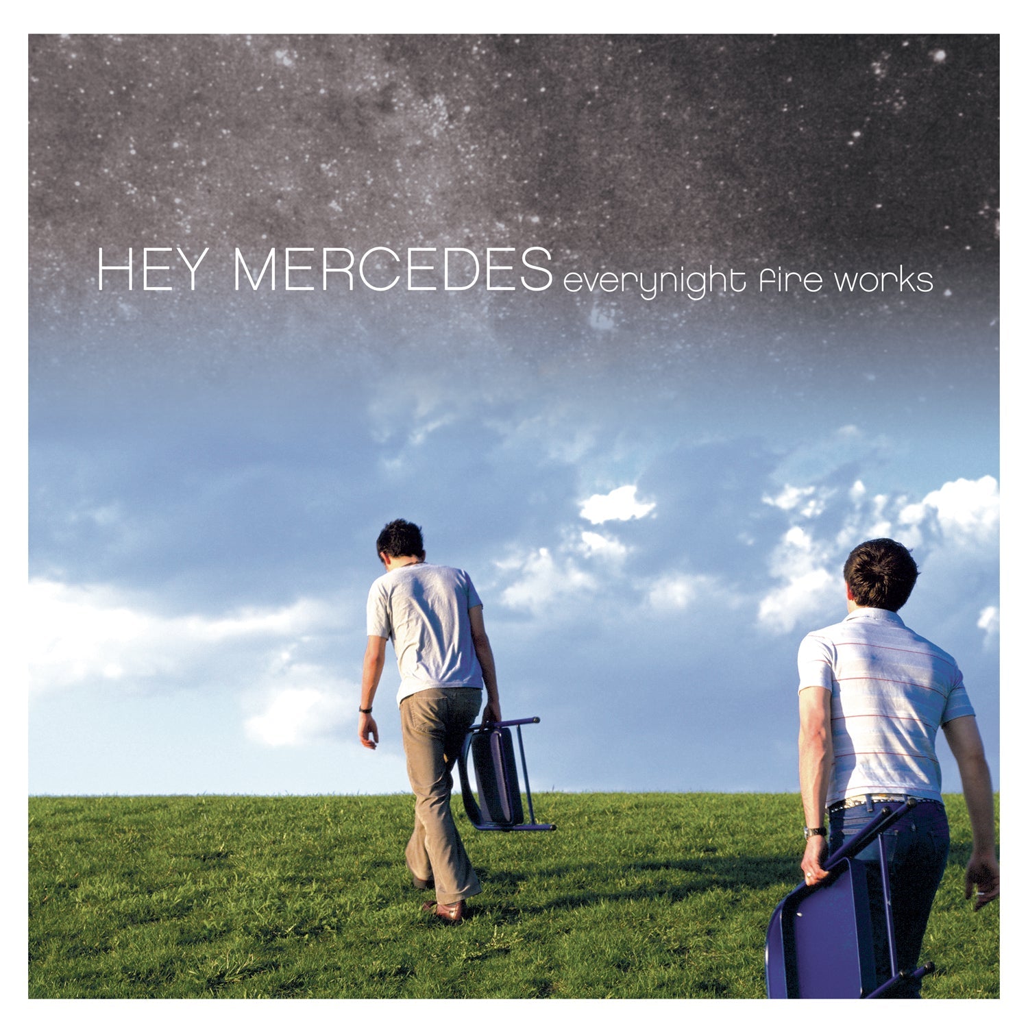 HEY MERCEDES 'EVERYNIGHT FIRE WORKS' 2LP - CLEAR/GREEN/BLUE/WHITE/SPLATTER