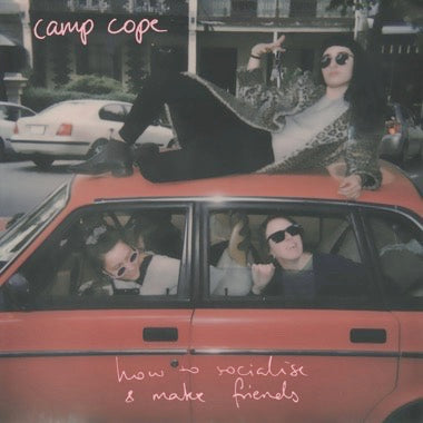 CAMP COPE 'HOW TO SOCIALIZE & MAKE FRIENDS' LP - BABY PINK/BLACK/SWIRL