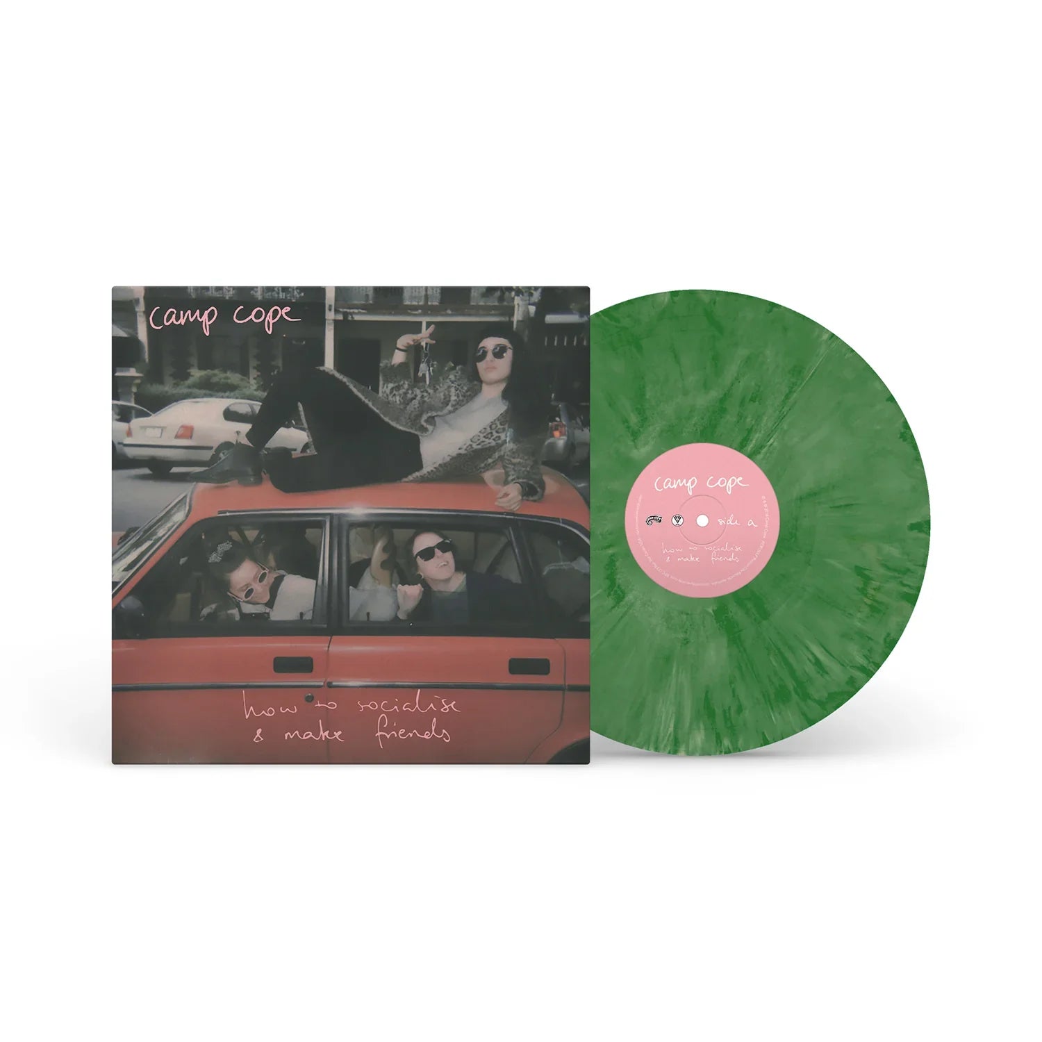 CAMP COPE 'HOW TO SOCIALISE & MAKE FRIENDS' LP - JADE GREEN/SWIRL