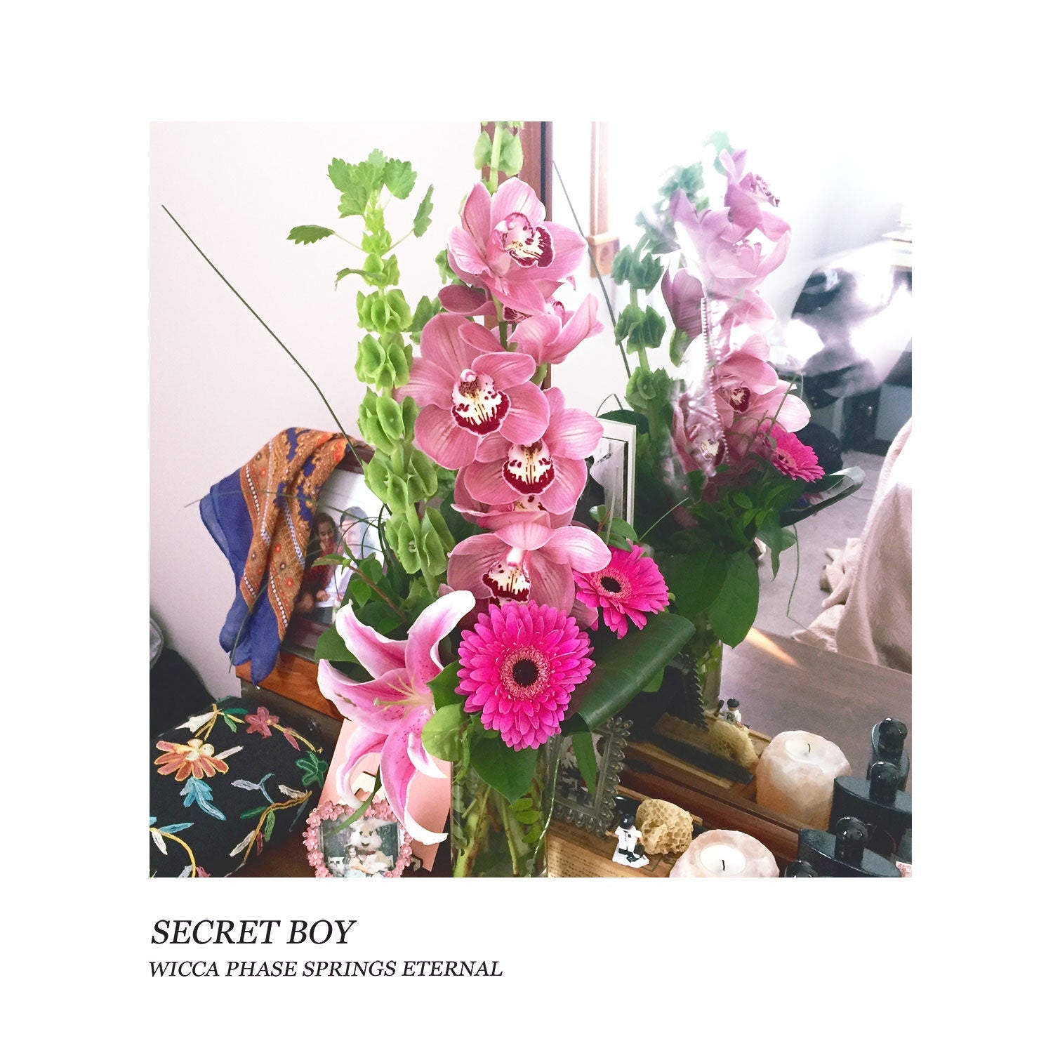 WICCA PHASE SPRINGS ETERNAL 'SECRET BOY' LP - DOUBLEMINT GREEN