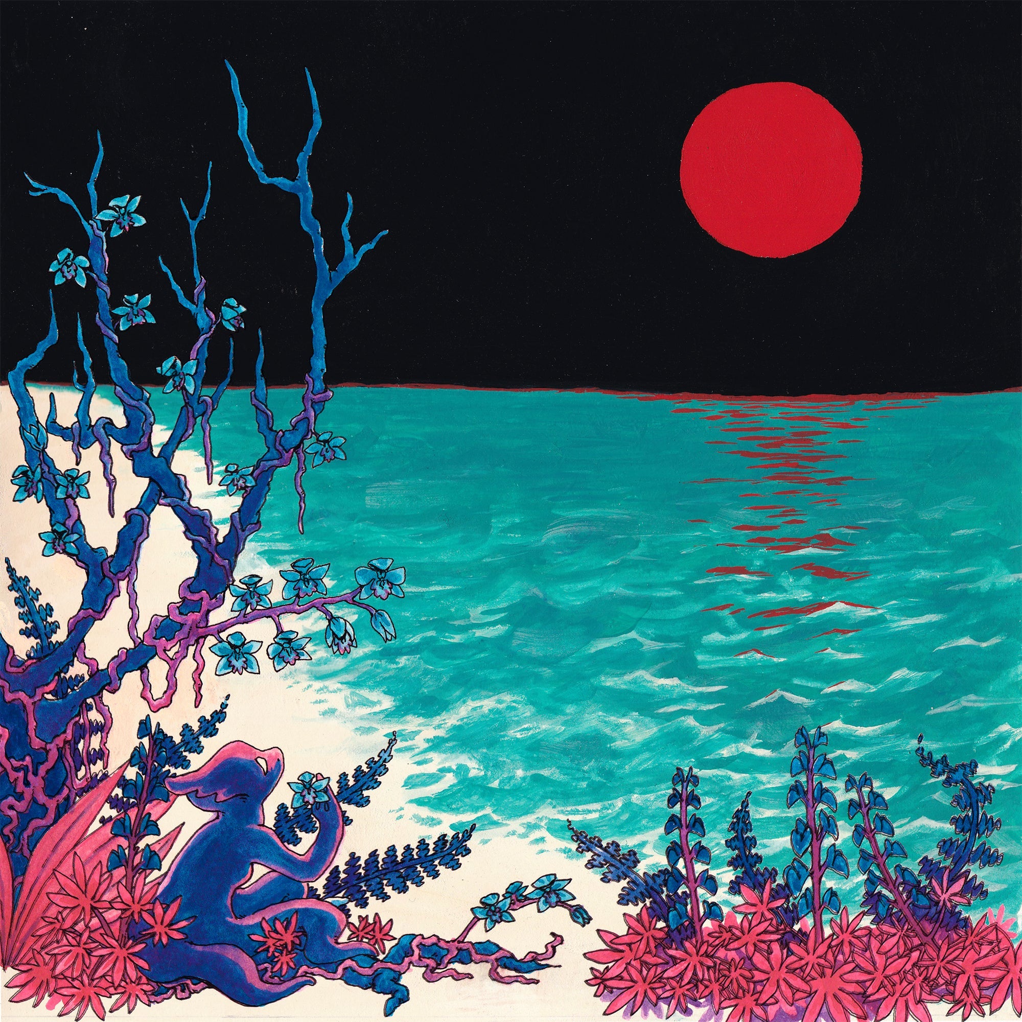 GLASS BEACH 'THE FIRST GLASS BEACH ALBUM' 2LP - PURPLE/BLUE/PINWHEEL