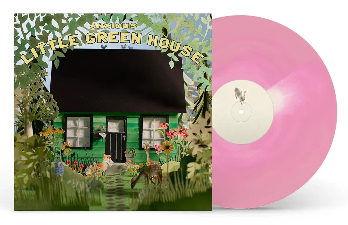 ANXIOUS 'LITTLE GREEN HOUSE' LP - WHITE/PINK
