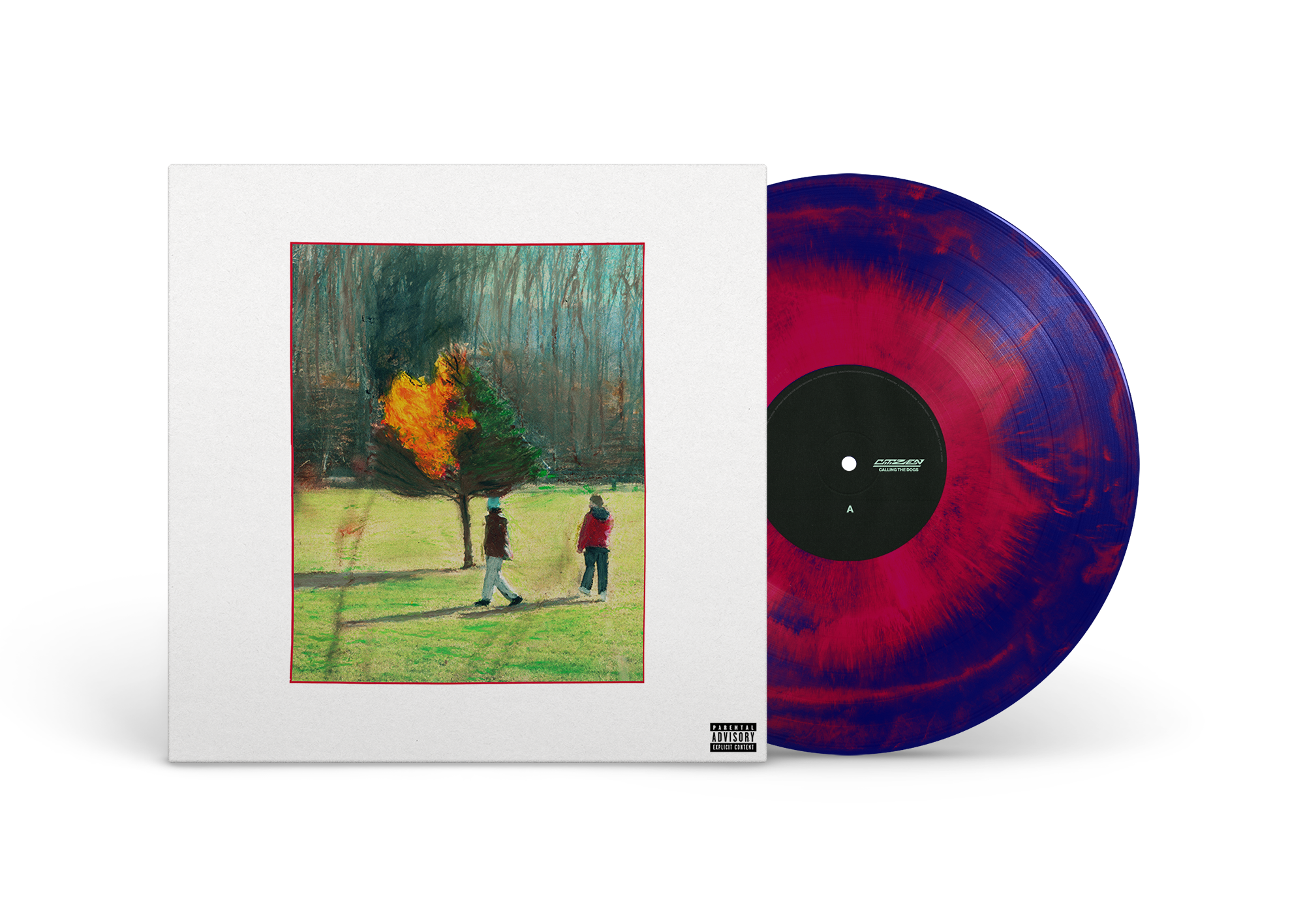CITIZEN ‘CALLING THE DOGS’ LP - EXCLUSIVE - LTD. 400 - BLUE/RED/SWIRL