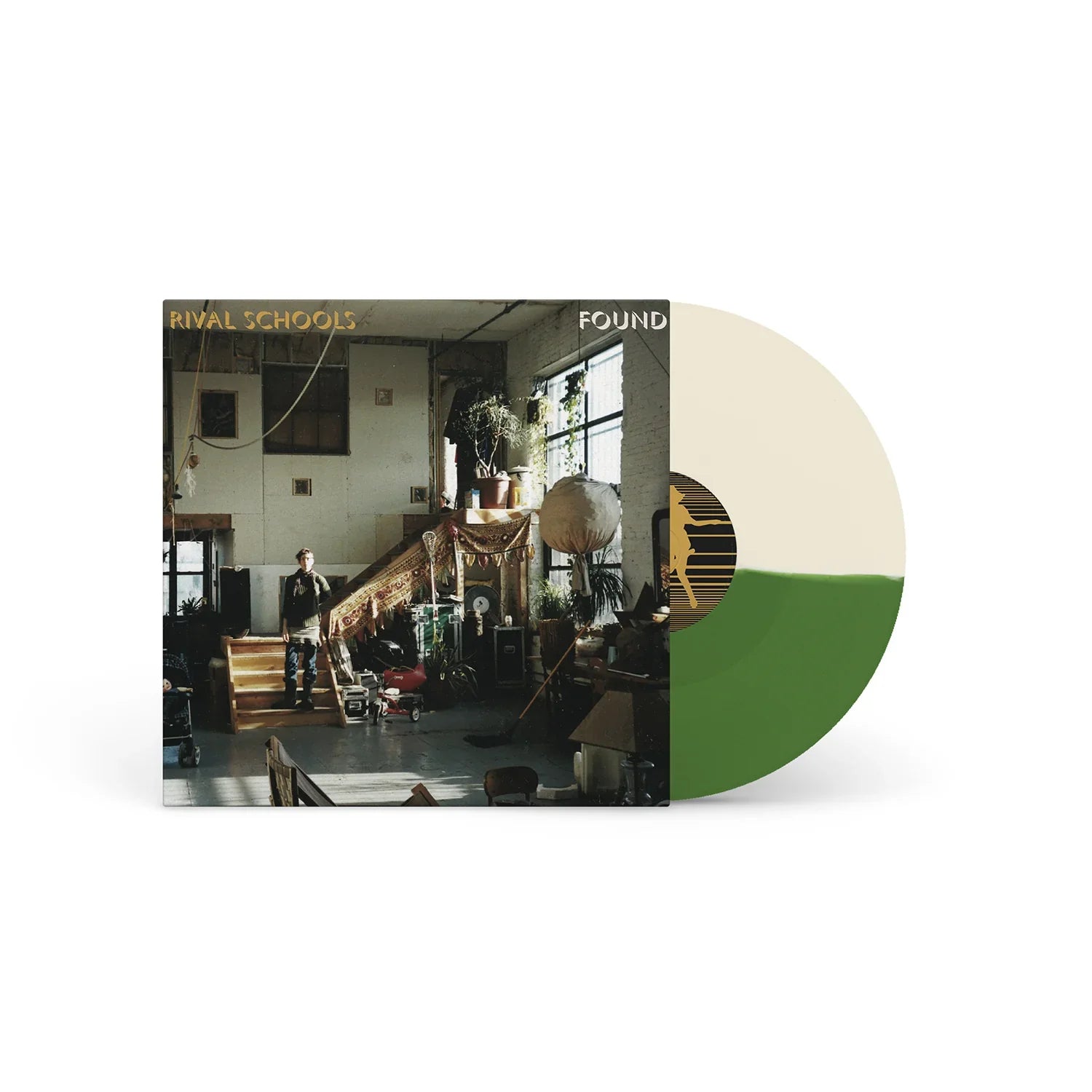 RIVAL SCHOOLS ‘FOUND’ LP - OLIVE/CREAM