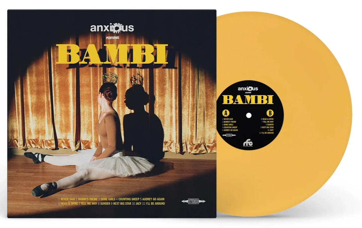 ANXIOUS 'BAMBI' LP - YELLOW