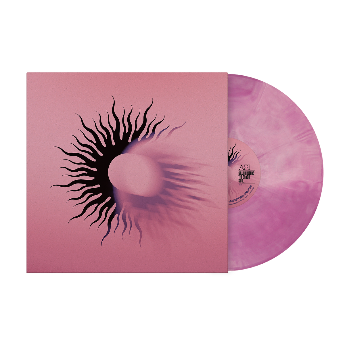 AFI 'SILVER BLEEDS THE BLACK SUN'¦' LP - EXCLUSIVE - LTD. 500 - PURPLE/WHITE SWIRL