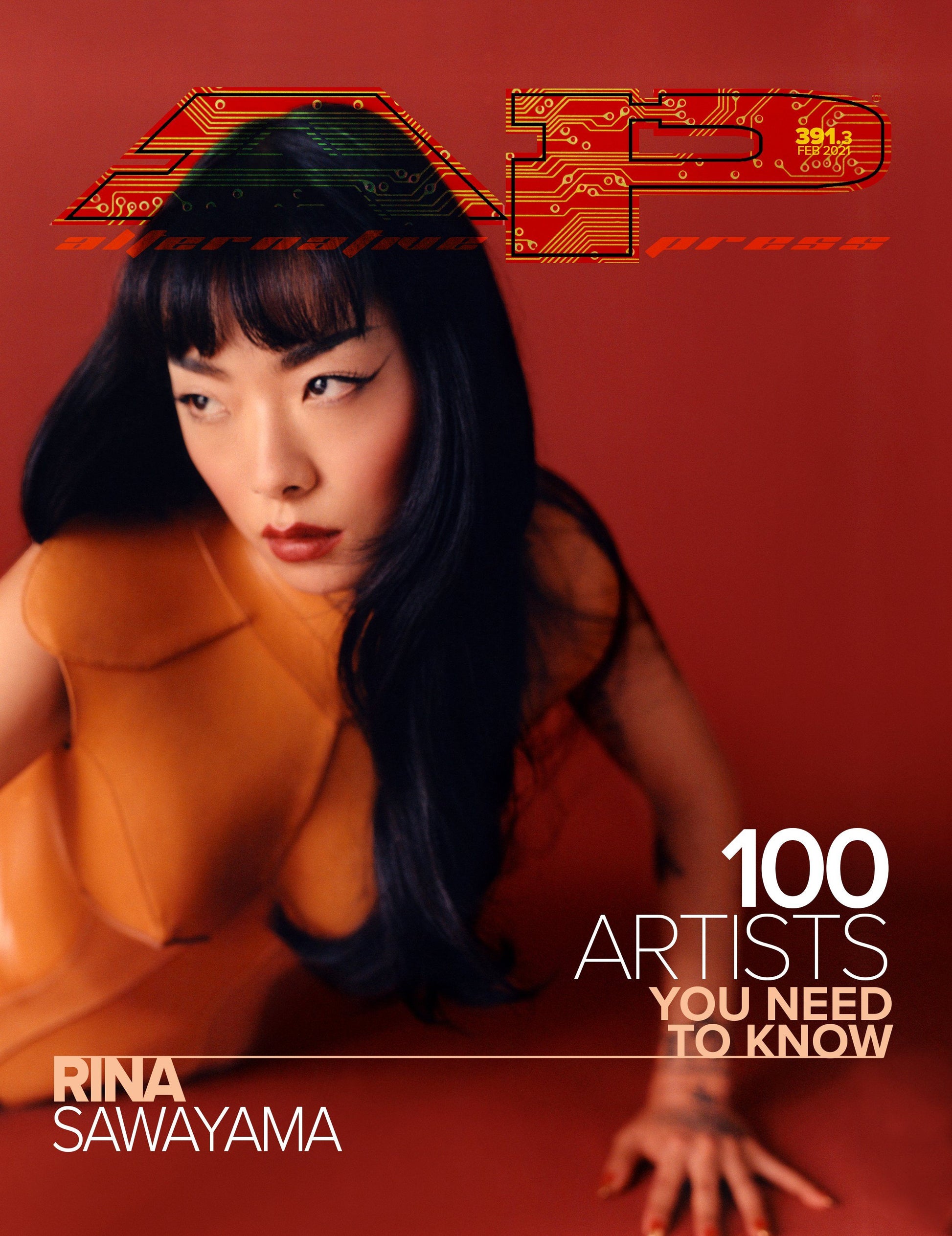Rina Sawayama - 100 Artists - Alternative Press Magazine Issue 391 Version 3 New Gen Magazine Alternative Press Magazine 