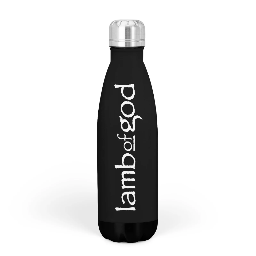 LAMB OF GOD - LOGO - DRINK BOTTLE
